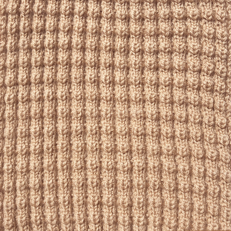 Popcorn felted dog blanket swatch