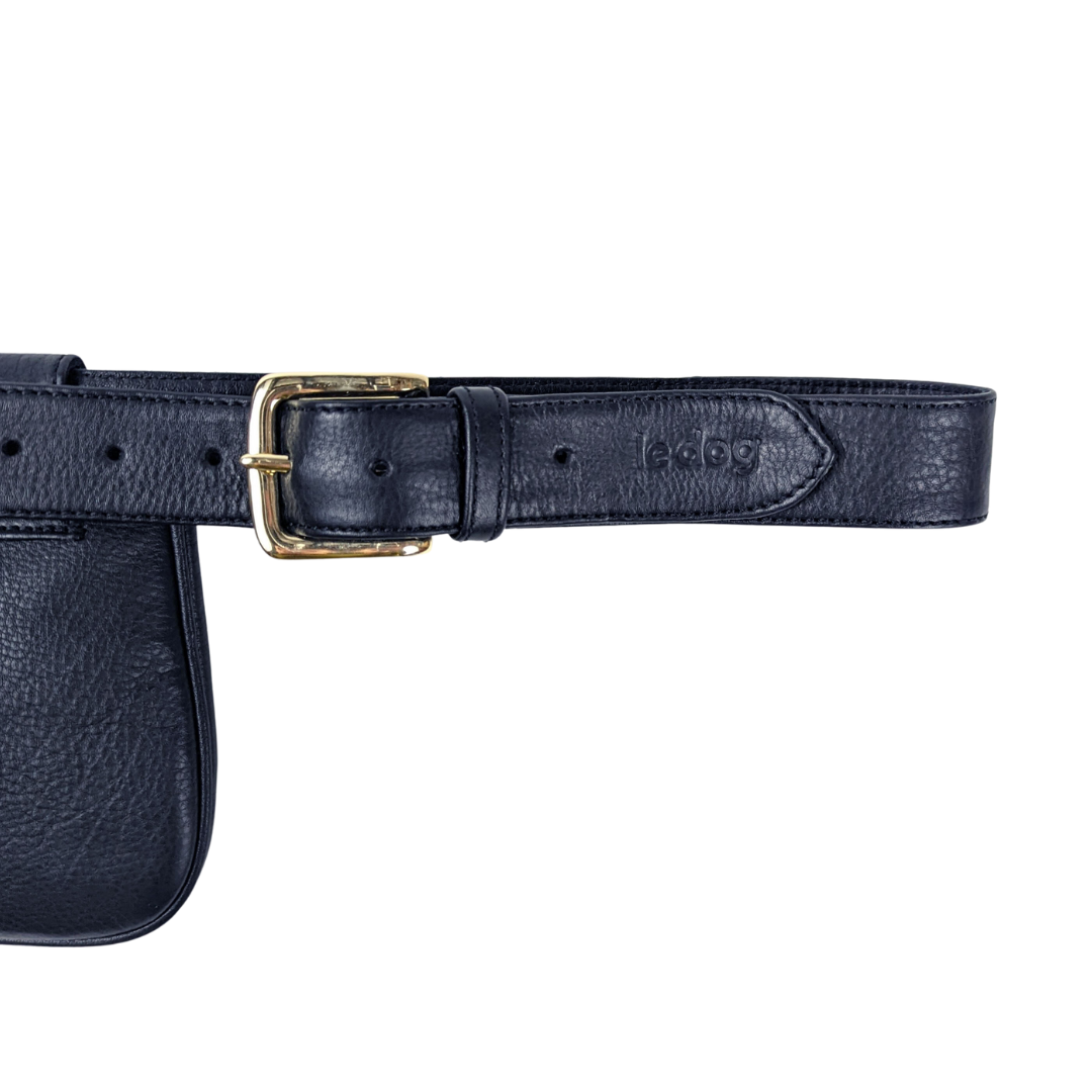 Le Fanny Pack Black Strap Detail | Le Dog Company