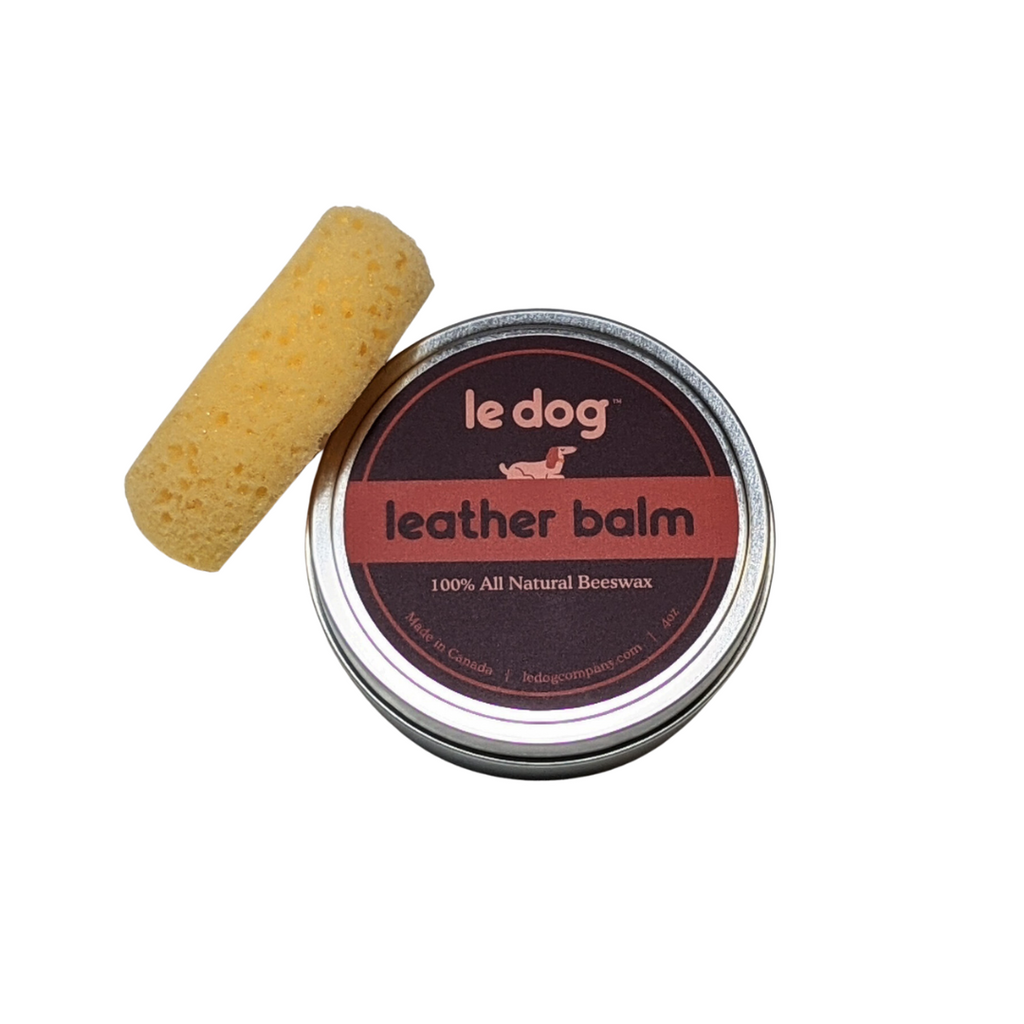 All natural leather conditioner and cleaner with no harmful ingredients to pets from Le Dog Company