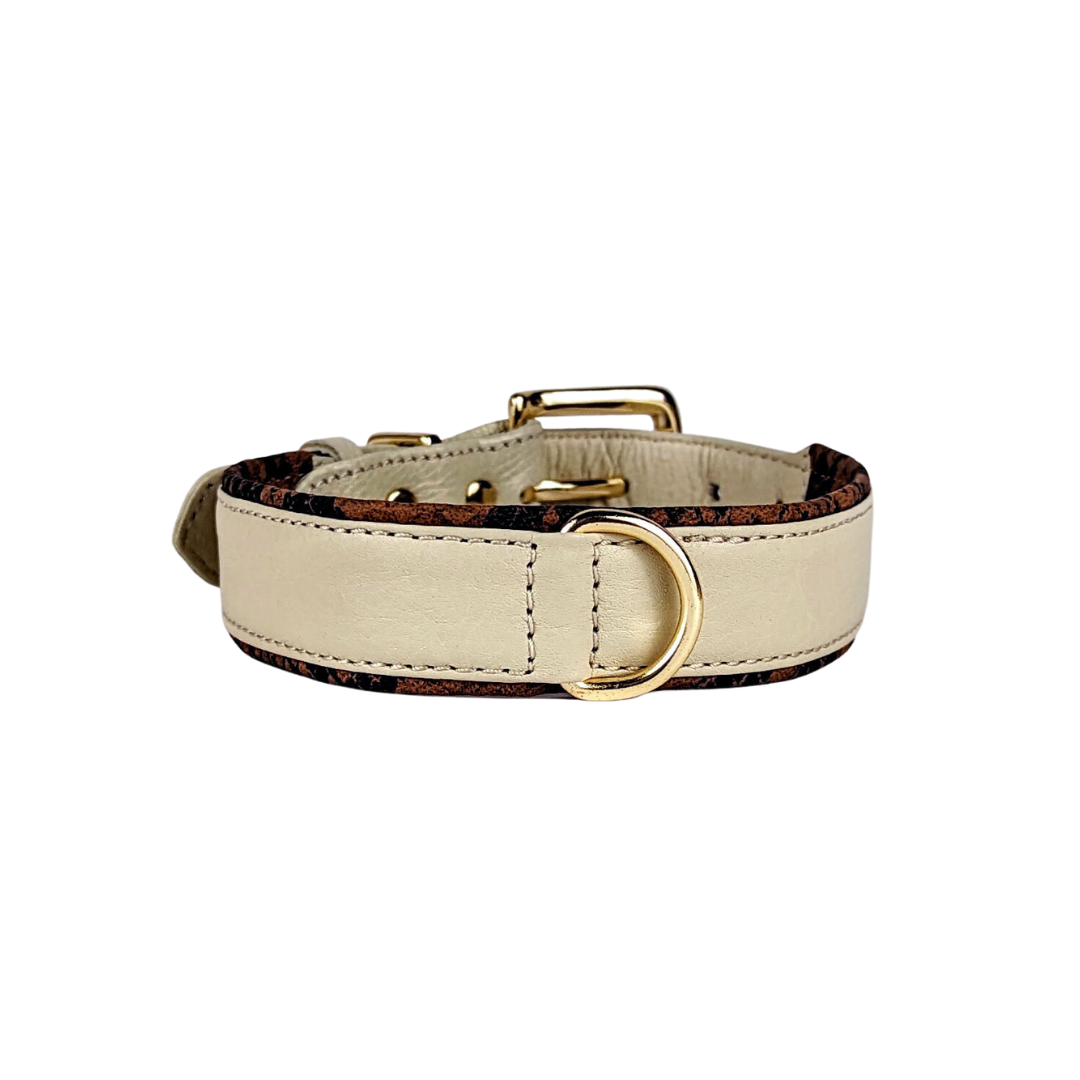 Padded Leather Collar Le Dog Company