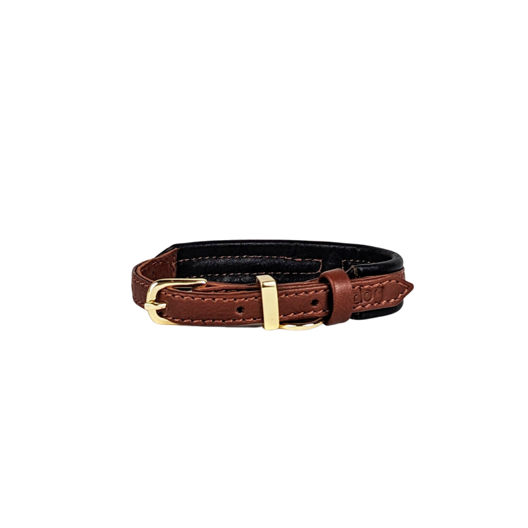 Padded Leather Collar | Two Toned – Le Dog Company