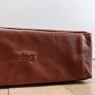 Le Bed Cognac Emboss detail | Le Dog Company